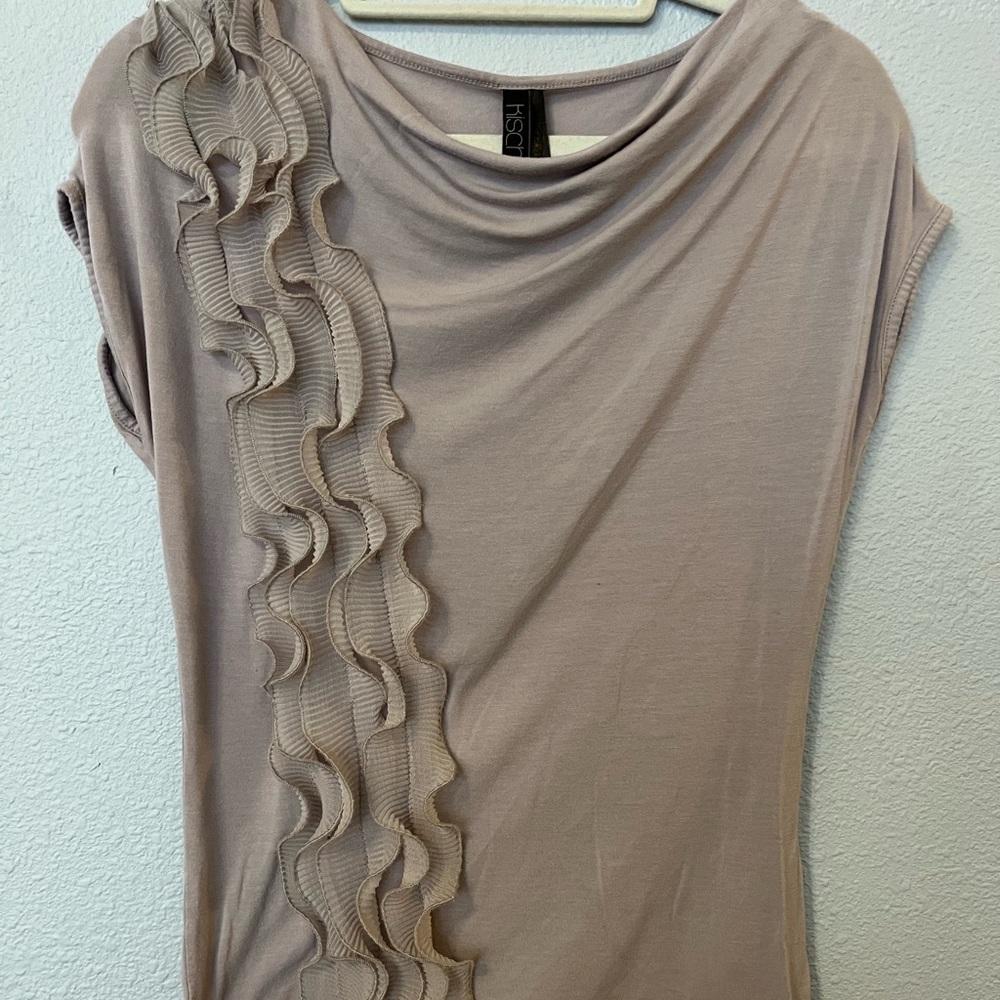 Ruffle side Kische Top